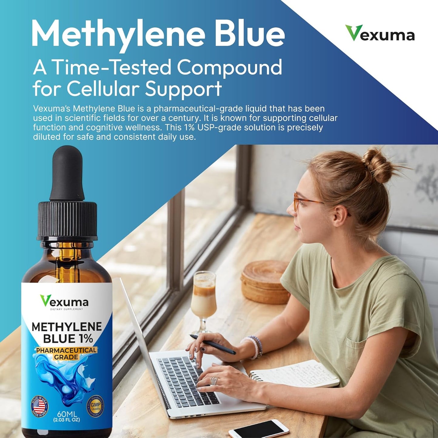 Vexuma Methylene Blue Drops