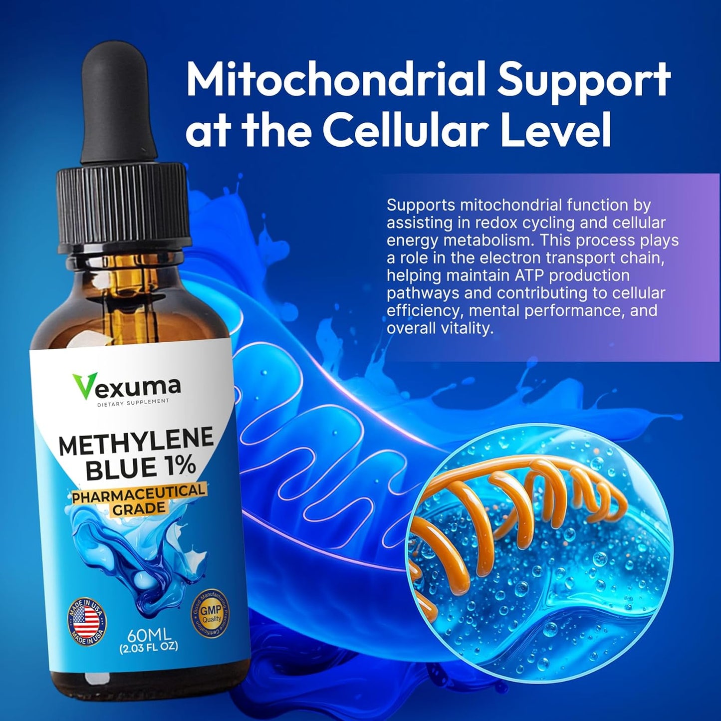 Vexuma Methylene Blue Drops