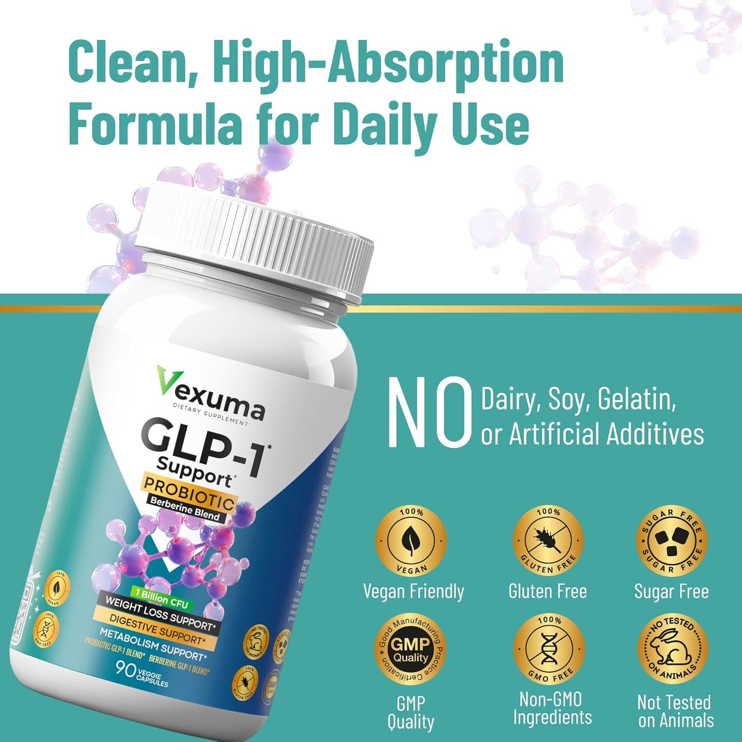 Vexuma GLP-1 Support Probiotic Supplement