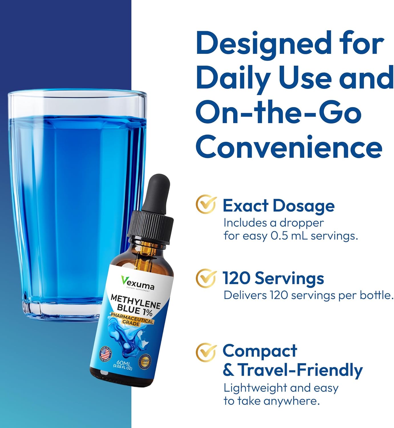 Vexuma Methylene Blue Drops